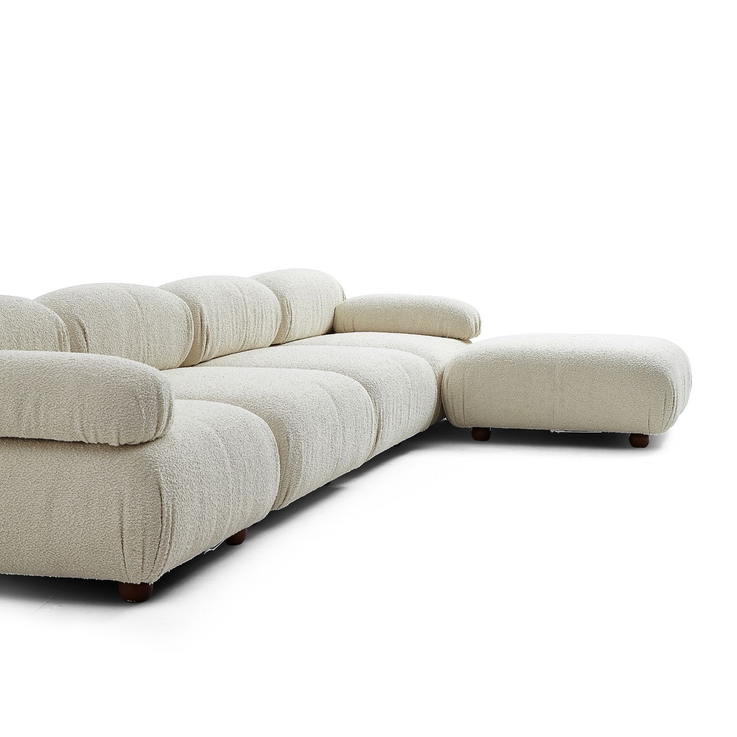 Pebbles Sofa + Ottoman Sofa Milozze 