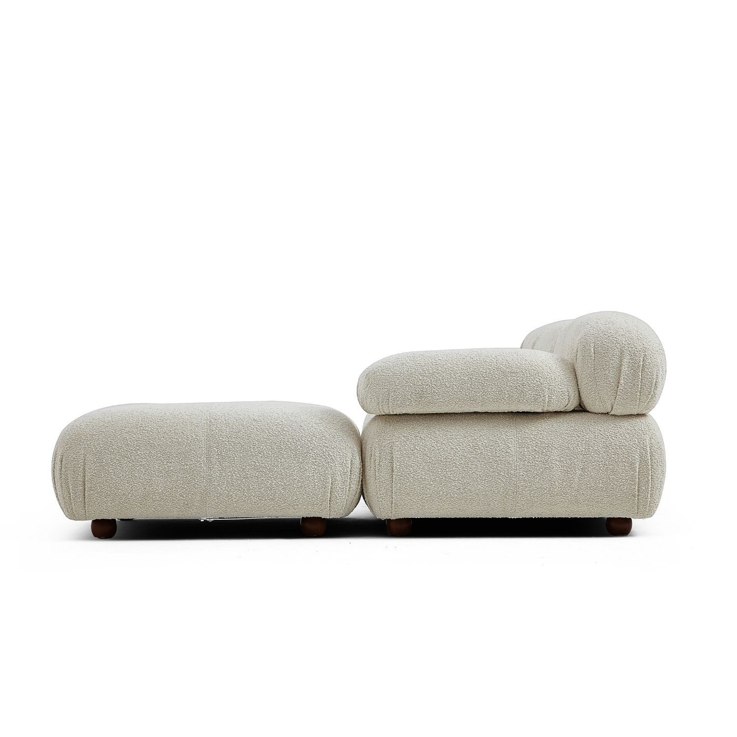 Pebbles Sofa + Ottoman Sofa Milozze 