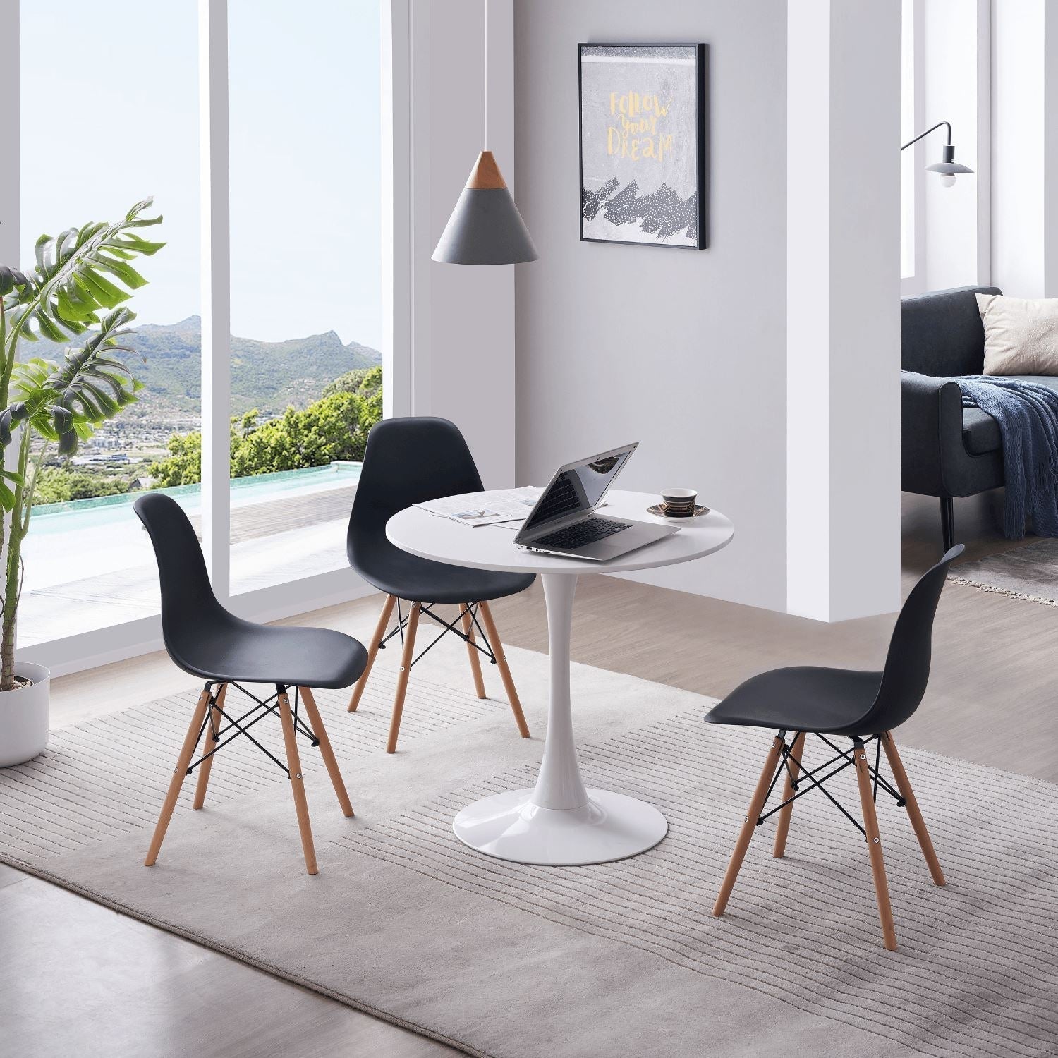 Valmes Chair - Set Of 4 - Valyou 