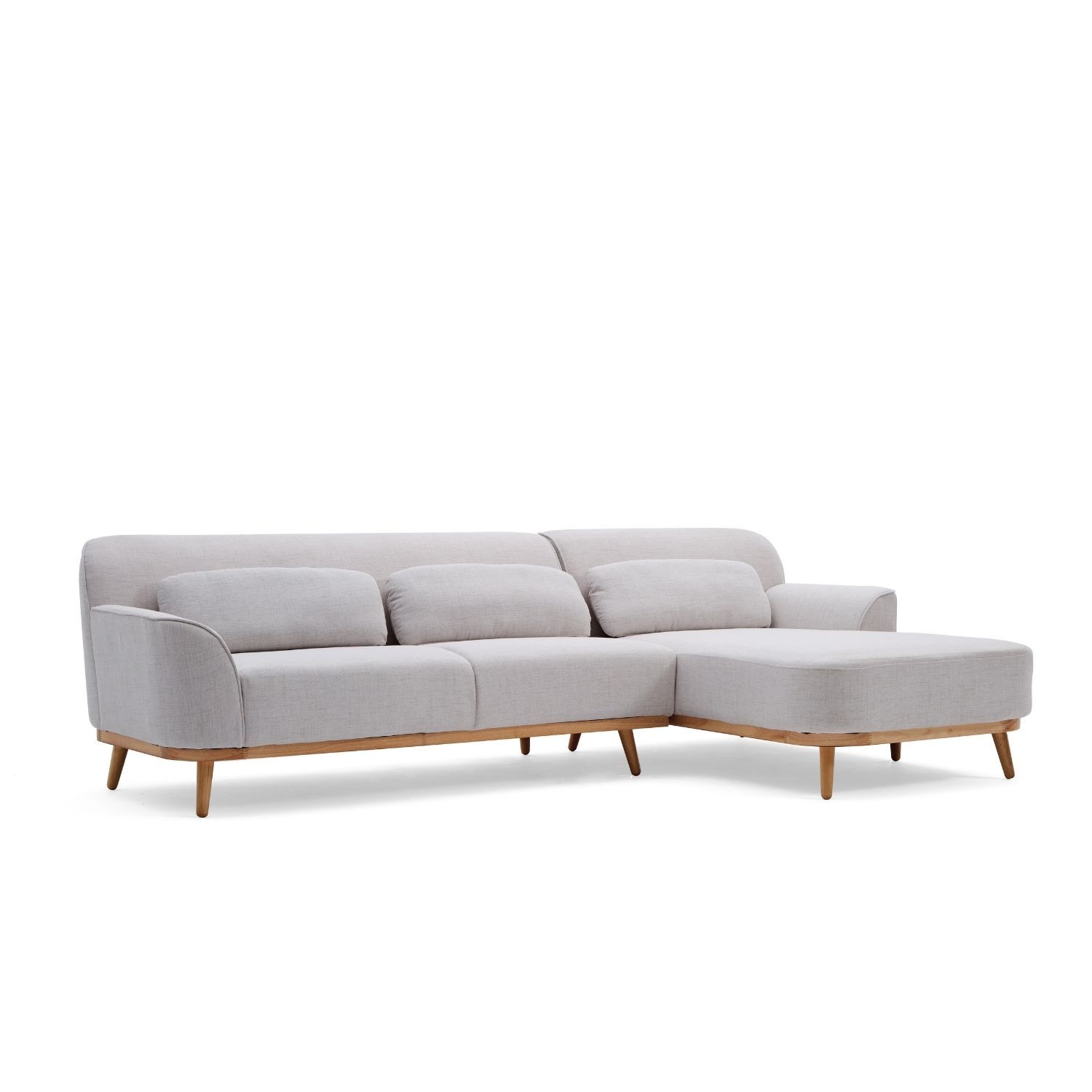 Solid Wood Sectional Sofa Valyou Furniture 